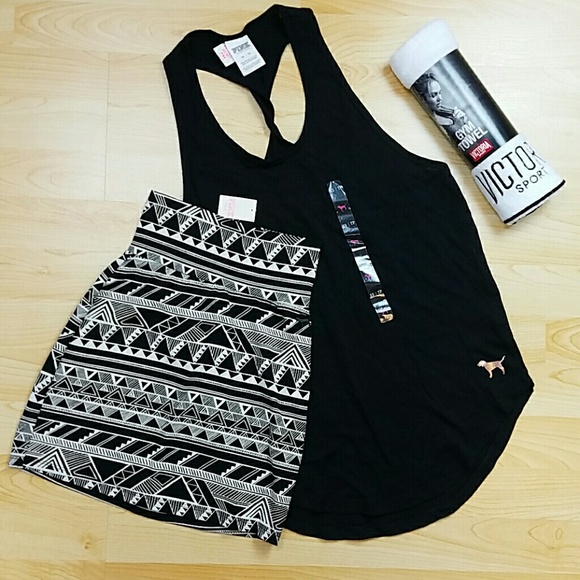 PINK Victoria's Secret Dresses & Skirts - Pink Victoria's Secret Tank Top and Skirt Lot NWT